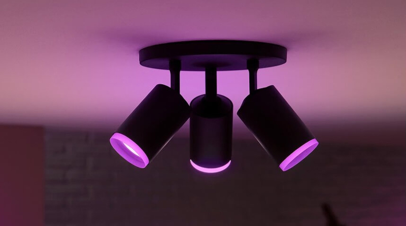New spotlights for the Hue Fugato ceiling