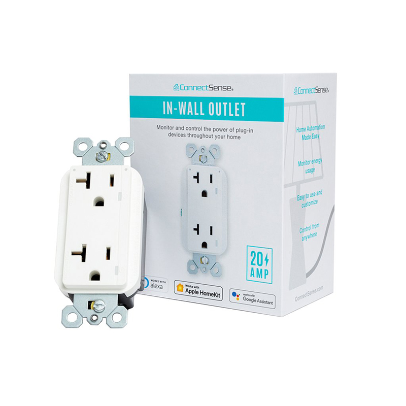 ConnectSense Smart in-Wall Outlet is Now Available