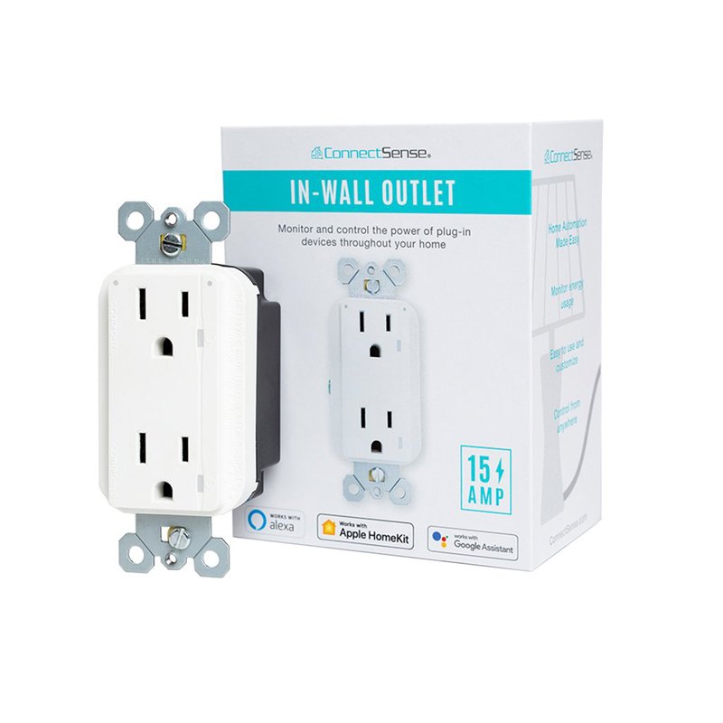 ConnectSense Smart in-Wall Outlet is Now Available