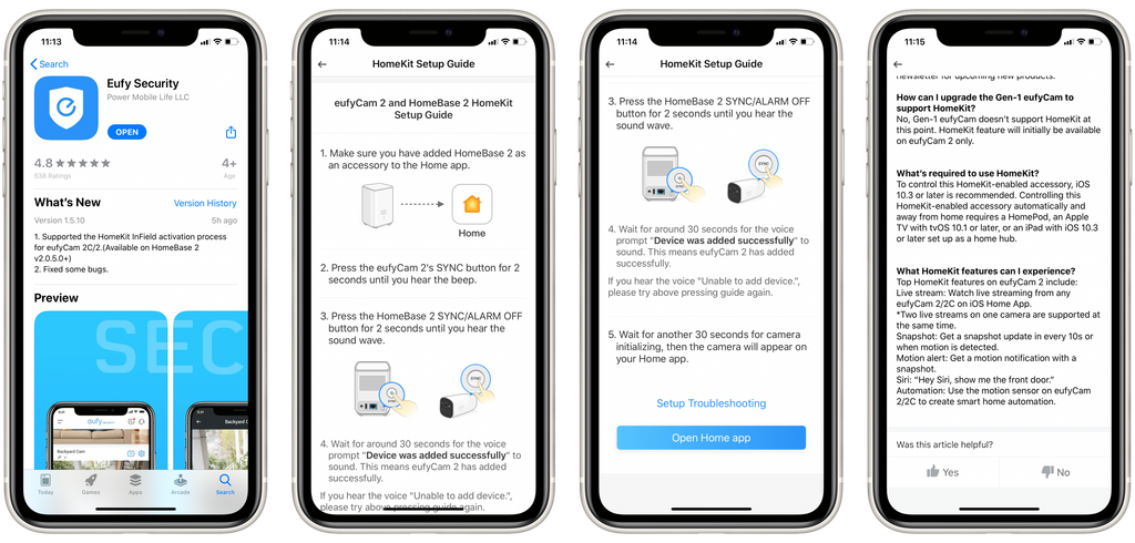 1576867145 774 Home Update Kit Available now for Eufy Cam 2