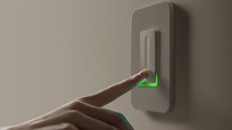 Wemo dimmer with LED green light