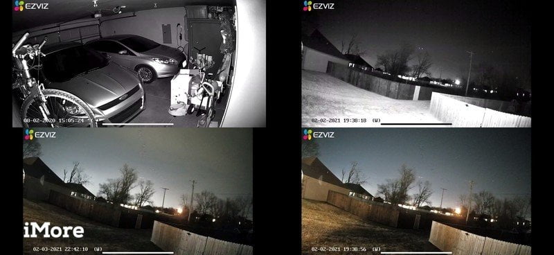 Ezviz C3x Outdoor Camera Review Night Vision Views