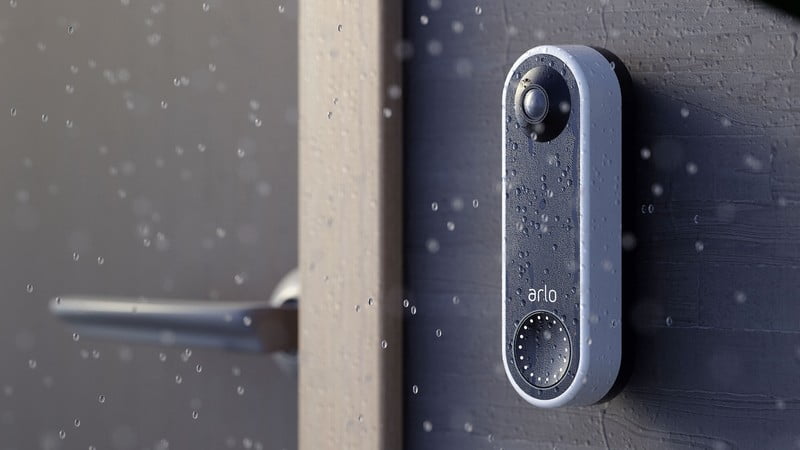 Arlo Essential Wireless Doorbell Weatherproofing