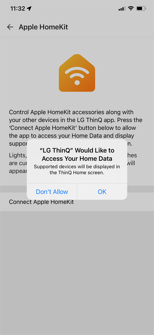 1641876378 707 LG ThinQ app adds limited HomeKit integration