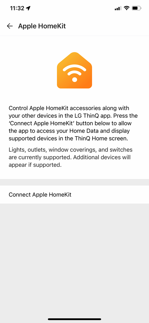 1641876378 815 LG ThinQ app adds limited HomeKit integration