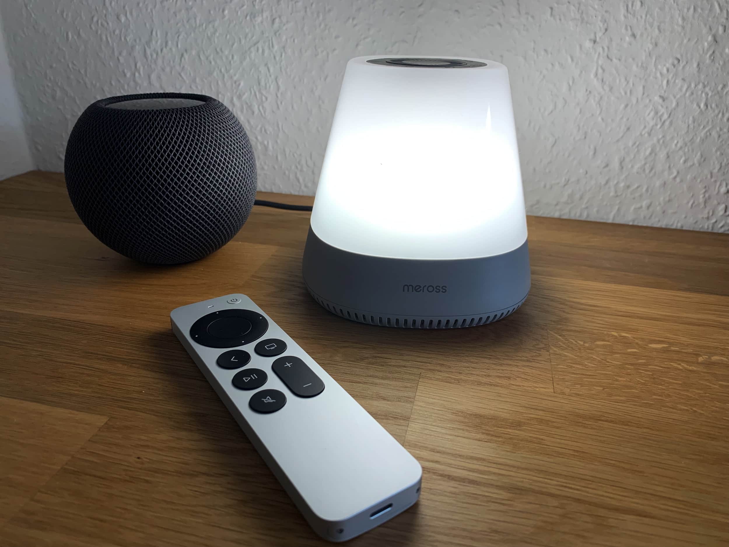 Meross desk lamp with HomeKit review