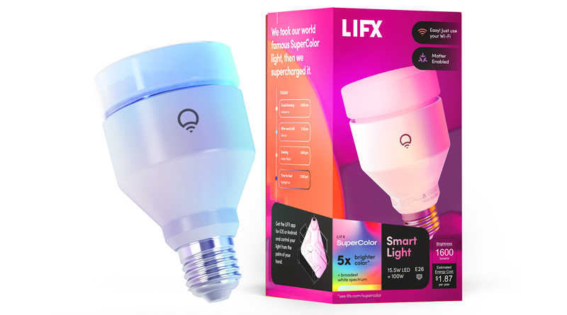 rewrite this title LiFX Release New Indoor and Outdoor Lights