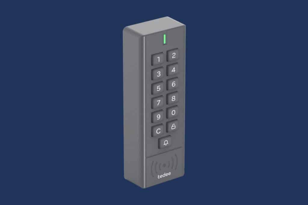 Keypad from tedee shows itself for the first time