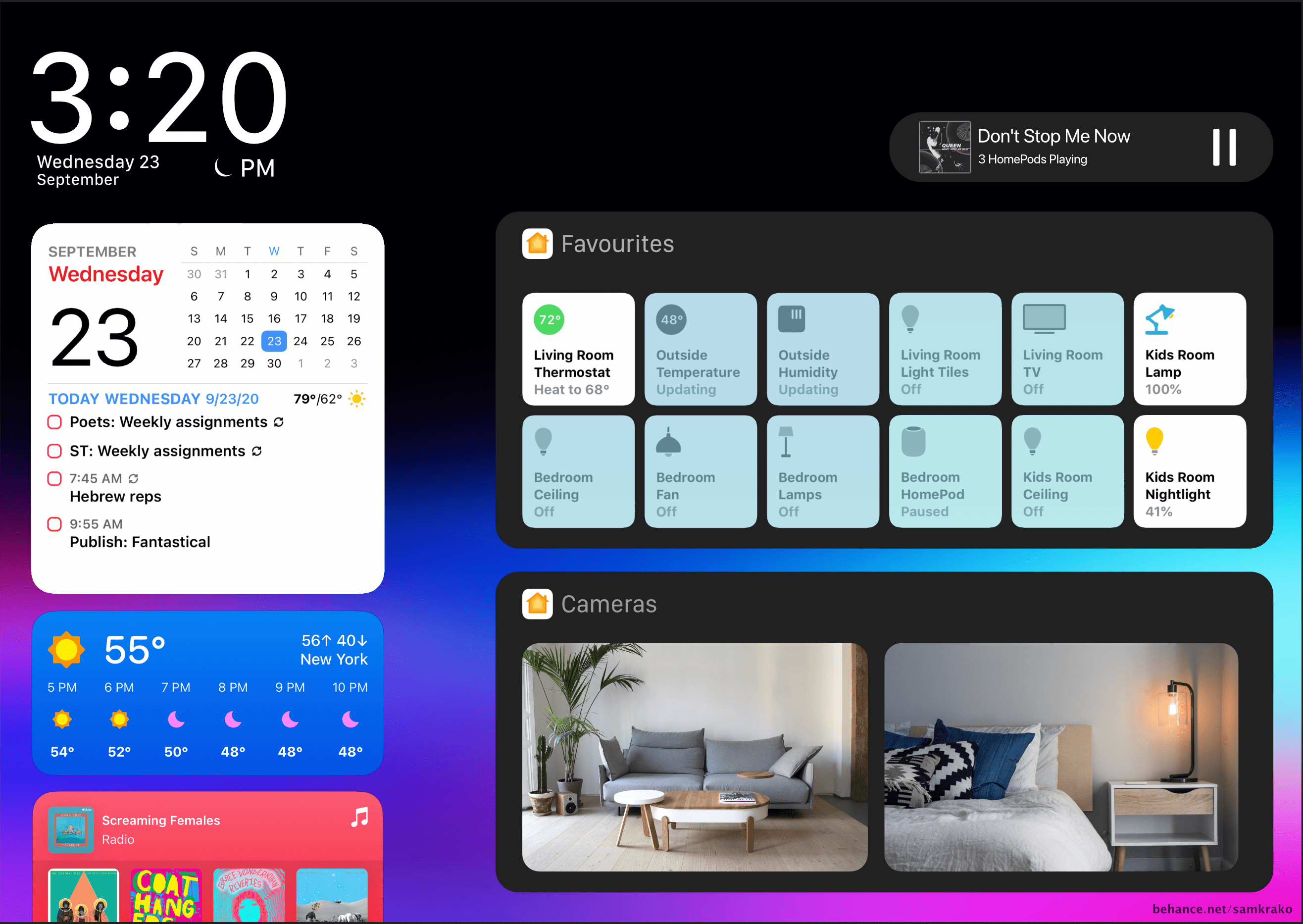 Following todays rumor heres my quick concept for a HomePod