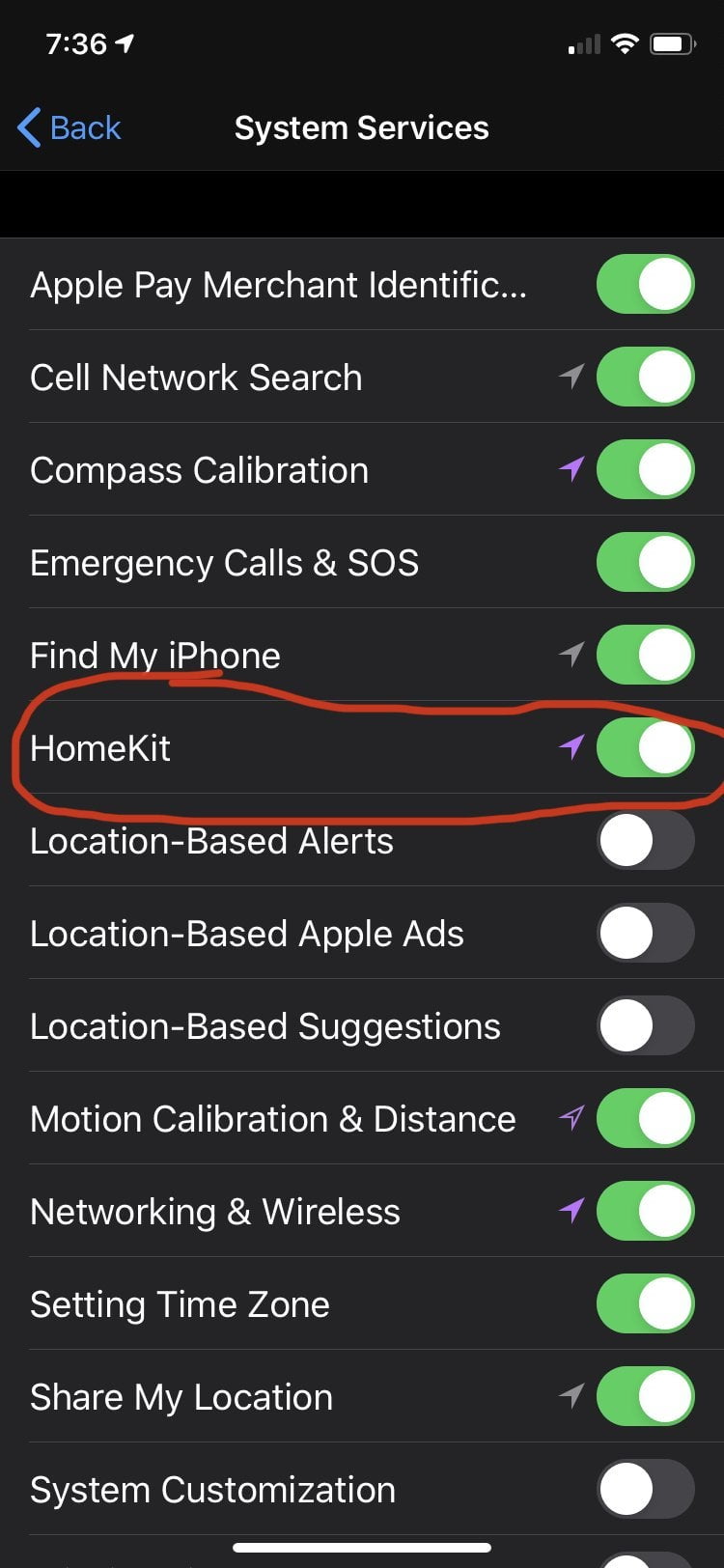 HomeKit arrival automation has been resolved