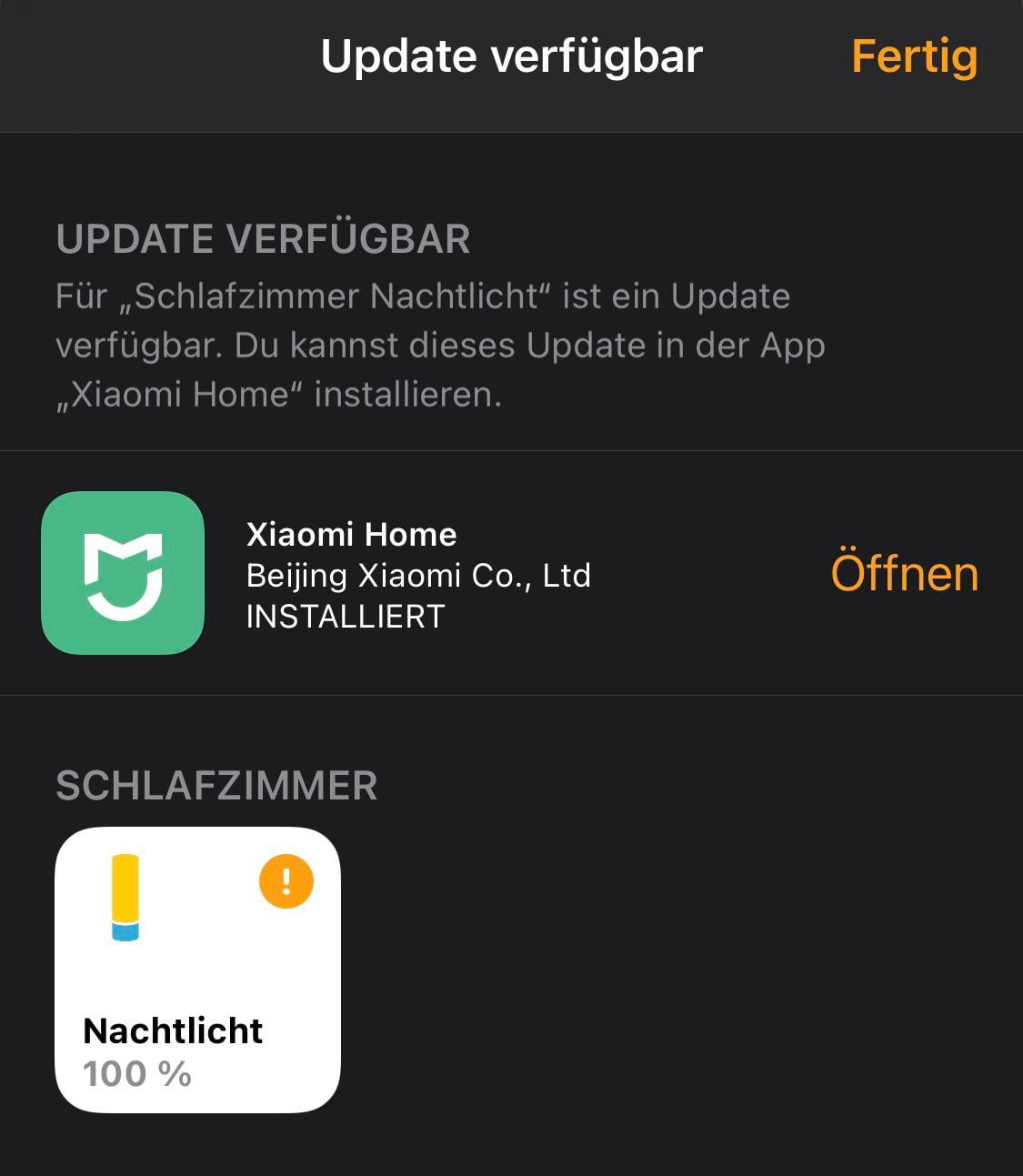 How to turn off update notification