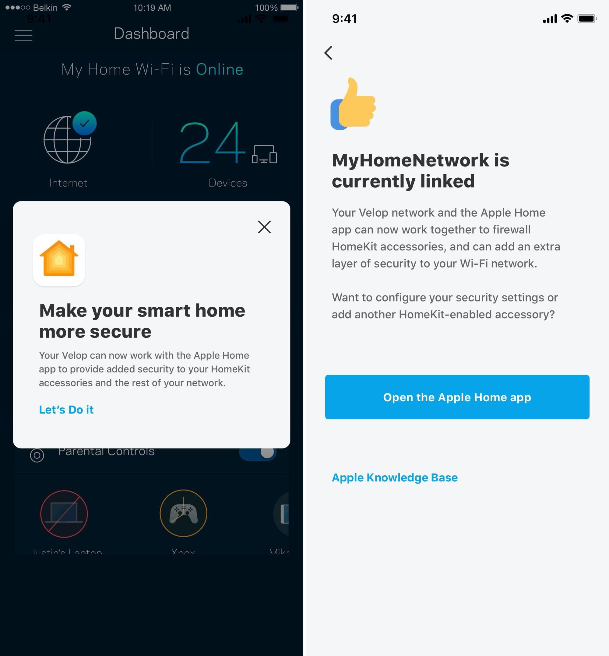 Linksys Tri Band Velop routers are gaining HomeKit support