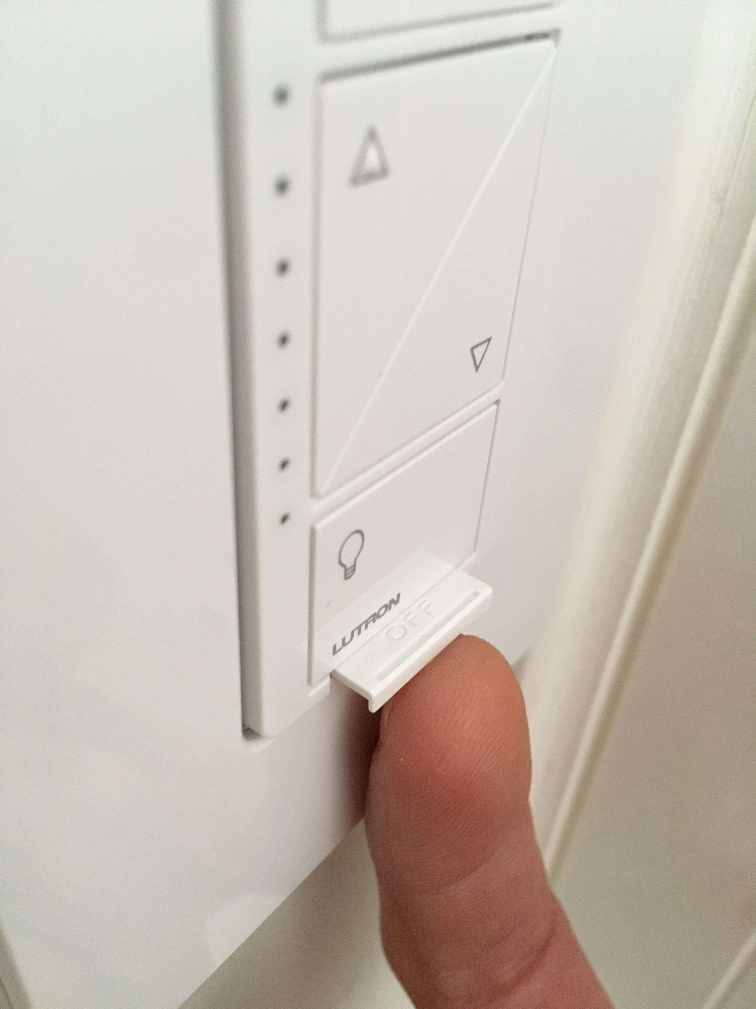 Lutron switches can be completely deactivated with this weird trick