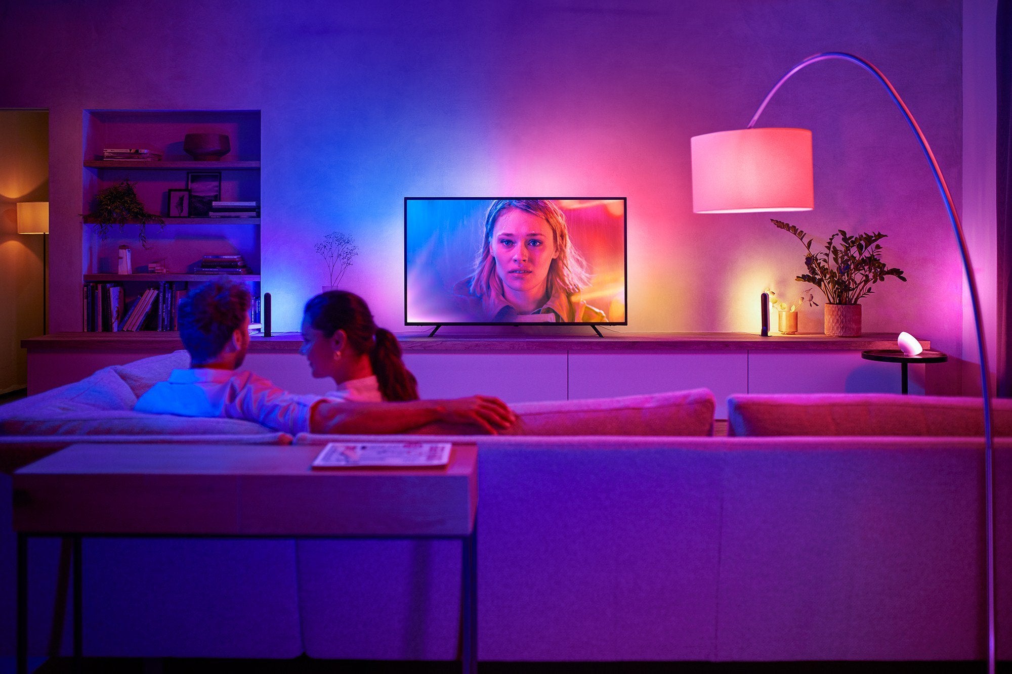 Multicolored lighstrip from Philips Hue Finally