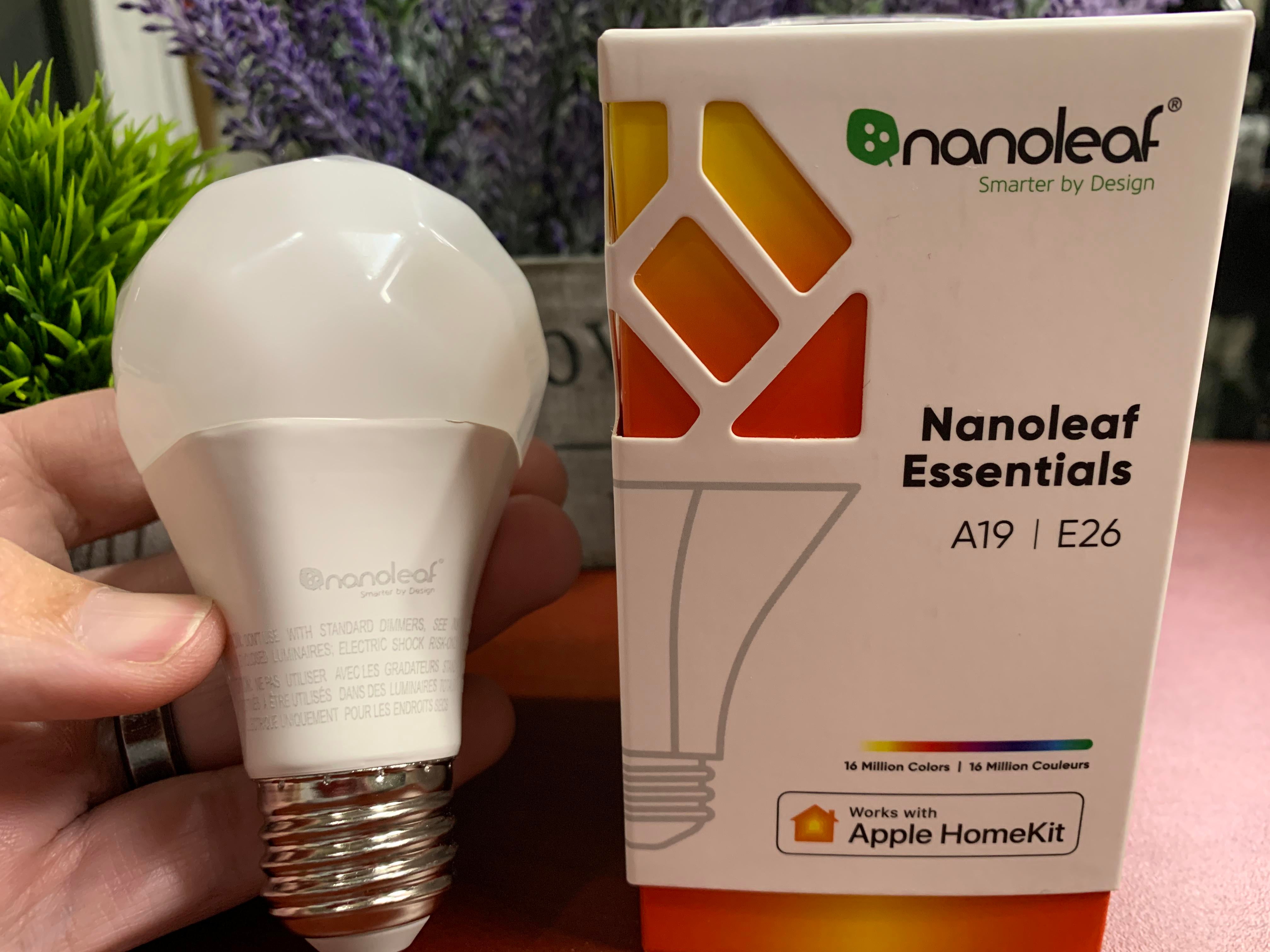 Nanoleaf Essentials LightBulb works with HomeKit via Bluetooth and THREAD
