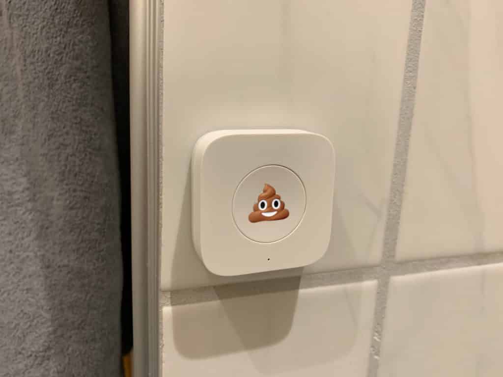 The modern air freshener for the bathroom
