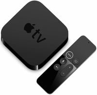 Apple TV 4K and Siri remote control
