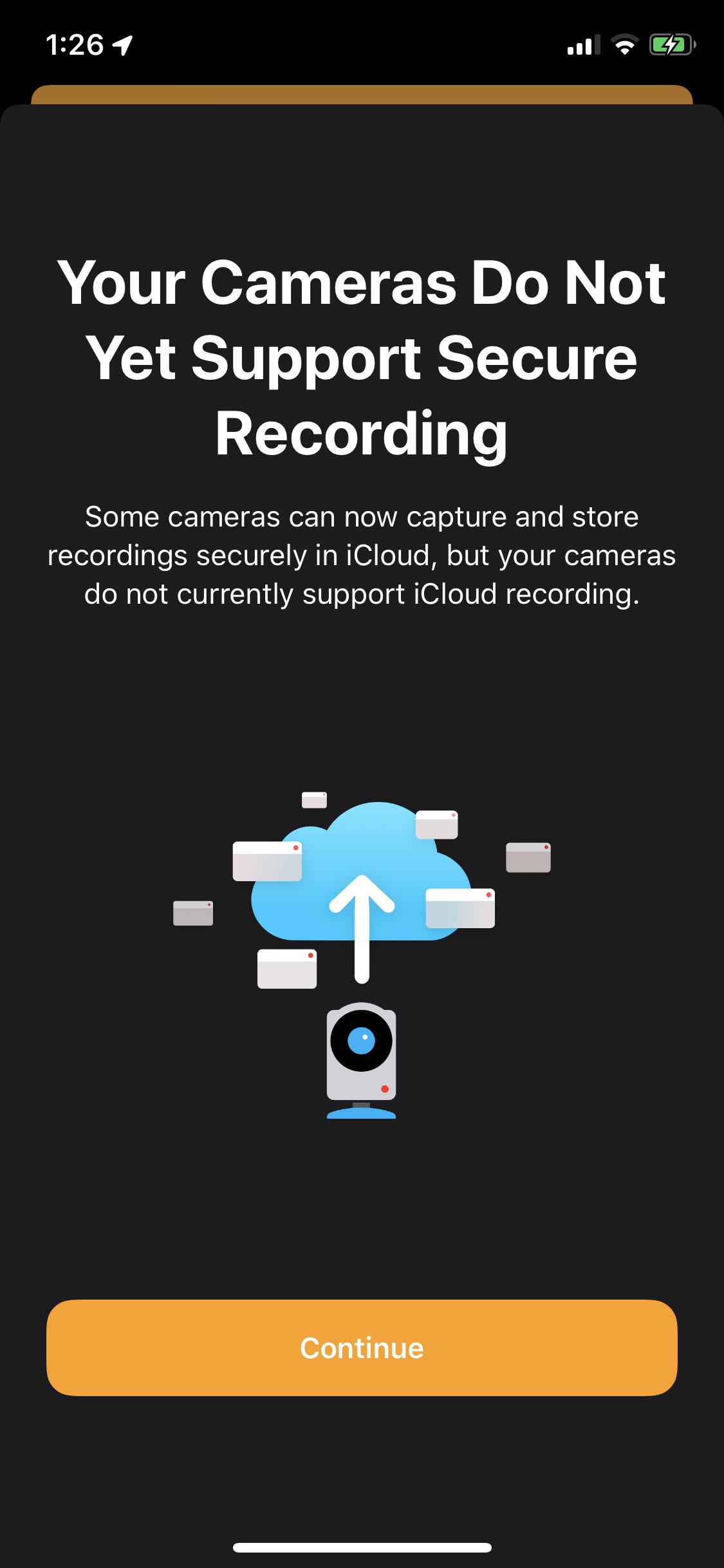 iOS 13 beta 3 secure video prompt